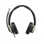 HP Poly Mission 825 bedrade stereo-USB-headset met ANC - zwart