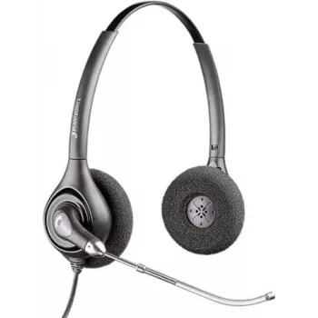 HP POLY Plantronics SupraPlus H261H binauraal bedrade breedband-headset met ruisonderdrukkende microfoon (87129-02)