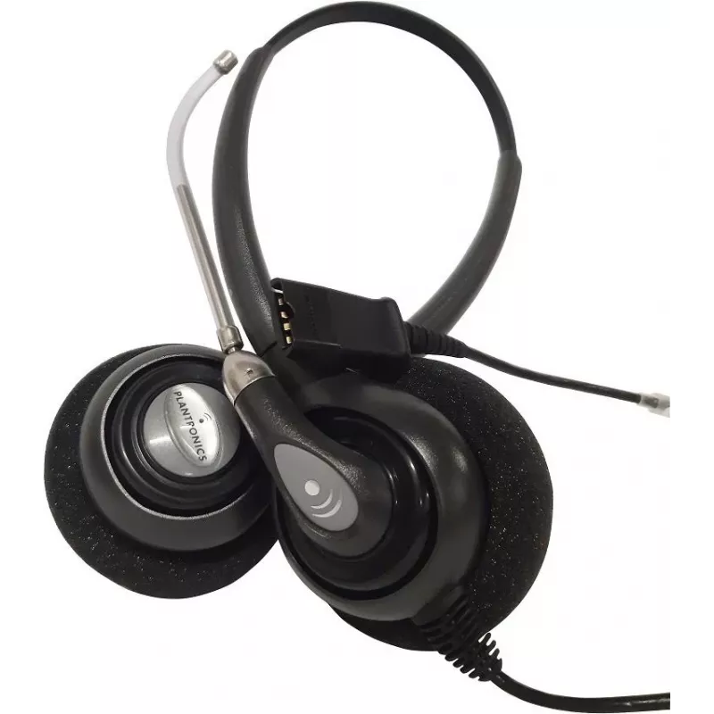 HP POLY Plantronics SupraPlus H261H binauraal bedrade breedband-headset met ruisonderdrukkende microfoon (87129-02)