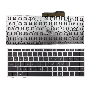 HP ProBook 6470b toetsenbord met frame, zwart