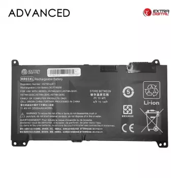 HP RR03XL Laptop-accu, 3500mAh, Lithium-ion, Extra Digital Advanced