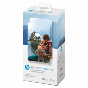 HP Sprocket Studio Plus 4x6 fotopapier (108 vel) - glanzend