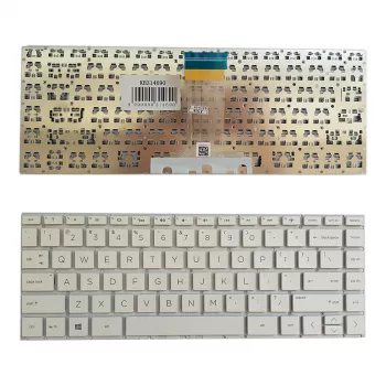 HP Stream 14-DS vervangend toetsenbord, US Engels, wit