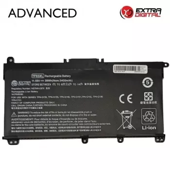 HP TF03XL compatibele laptopaccu 11,55 V 3400 mAh - Extra Digital Advanced NB461394