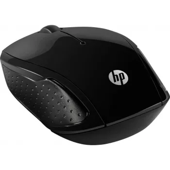 HP Wireless Mouse 200 - 2,4 GHz optische muis, 1000 DPI, 3 knoppen, dubbelhandig, zwart X6W31AA#ABD