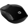 HP Wireless Mouse 200 - 2,4 GHz optische muis, 1000 DPI, 3 knoppen, dubbelhandig, zwart X6W31AA#ABD