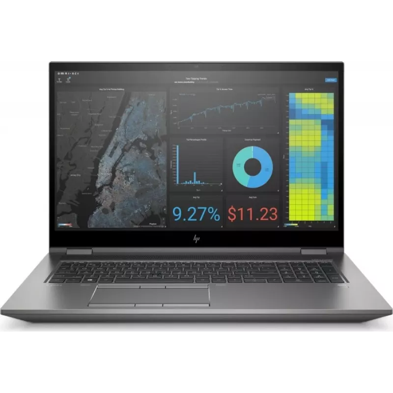 HP ZBook Fury 17 G7 Laptop, Core i7, 32GB RAM, SSD, 17,3 inch FHD (refurbished)