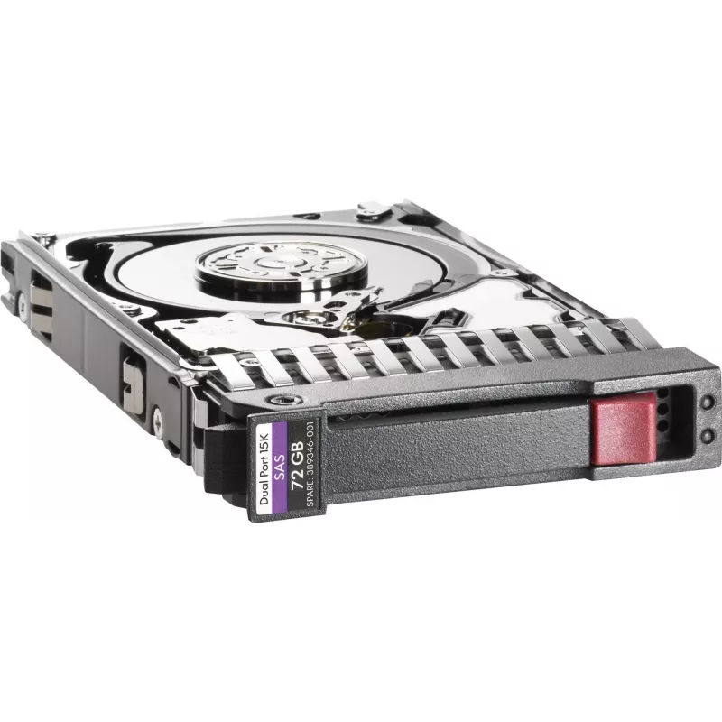 HPE Enterprise 600GB SAS 12G 15K LFF hot-swap harde schijf