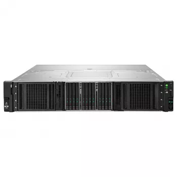 HPE ProLiant DL340 Gen12 2U rack server met Intel Xeon Gold 6505P, 64GB DDR5, 8 SFF-bays, MR408i-o, dubbele 1000W voeding