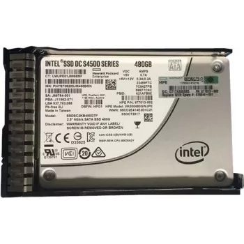 HPE vervangende 480GB SATA 6G Read Intensive SFF SSD (878846-001)