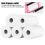 HQ zelfklevende thermopapierstickers, 5 rollen, 57mm x 25mm voor kinder-instantcamera