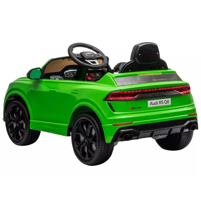 HUAWEI Audi RS Q8 Accu-aangedreven auto met LED-verlichting MP3-afstandsbediening Groen