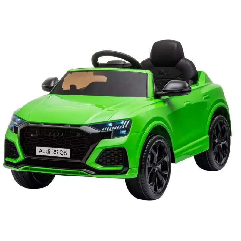 HUAWEI Audi RS Q8 Accu-aangedreven auto met LED-verlichting MP3-afstandsbediening Groen