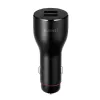 Huawei autolader Super Charge dual port 40W zwart