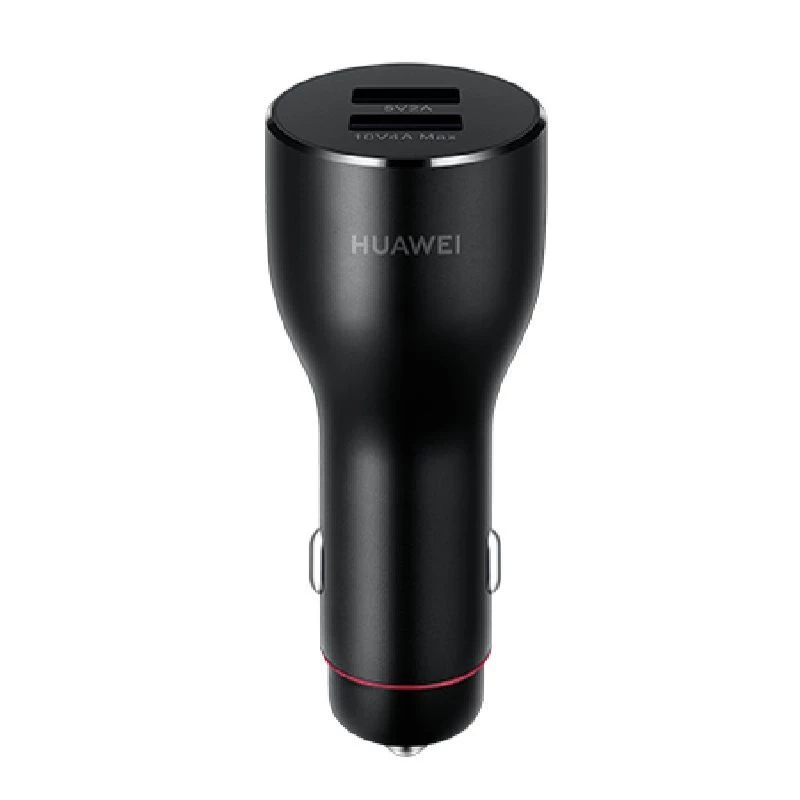 Huawei autolader Super Charge dual port 40W zwart