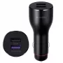 Huawei autolader Super Charge dual port 40W zwart