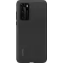 Huawei P40 siliconen hoes zwart