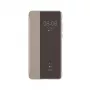 Huawei P40 Smart View flip cover hoesje khaki