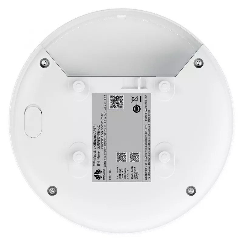 HUAWEI WiFi 7 accesspoint AP371 11be indoor 2+2 dualband slimme antenne USB BLE RJ45 2.5GE