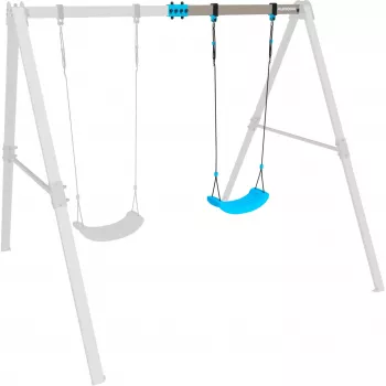 HUDORA schommel Vario - aanvulmodule schommelzitting turquoise/beige