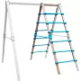 HUDORA schommel Vario - uitbreidingsmodule ladder V beige/turquoise
