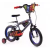 Huffy Avengers 14 inch Kinderfiets - Stalen frame, zijwieltjes, Rood/Blauw/Zwart
