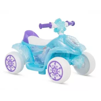 Huffy Frozen Bubble Quad Bike 6V elektrisch voertuig, blauw