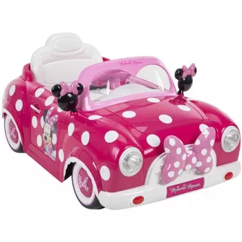 Huffy Minnie 6V elektrisch voertuig, roze