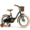 Huffy Vintage 16 kinderfiets – glanzend zwart (21255W)