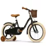 Huffy Vintage 16 kinderfiets – glanzend zwart (21255W)