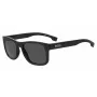 HUGO BOSS BLACK BOSS1568S807 rechthoekige zonnebril, zwart/grijs, 55/18/145 mm