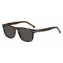 HUGO BOSS BLACK BOSS1626S086 heren zonnebril - zwart montuur, grijze glazen, 55/18/145 mm