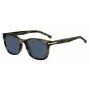 HUGO BOSS BLACK BOSS1722GS517 Rechthoekige zonnebril Zwart montuur Grijze glazen 54mm