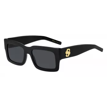 HUGO BOSS BLACK dames rechthoek zonnebril BOSS1654S807 54/19/140 mm