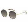 HUGO BOSS BLACK dames zonnebril BOSS1593S06J rechthoekig acetaat montuur grijze glazen 54mm