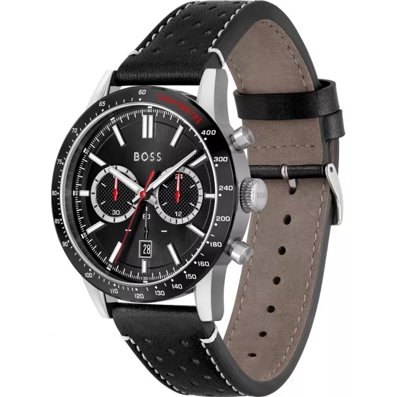 HUGO BOSS heren 1513920 chronograaf edelstaal horloge 44mm