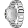 HUGO BOSS herenhorloge 1513951 44mm edelstaal blauwe wijzerplaat chronograaf