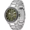 HUGO BOSS herenhorloge 1513951 44mm edelstaal blauwe wijzerplaat chronograaf