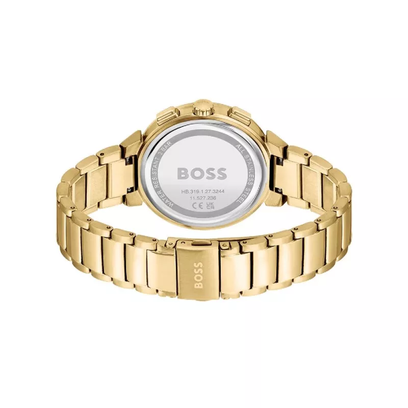 HUGO BOSS Purity Dameshorloge 1502677 38mm RVS-mesh zilveren wijzerplaat