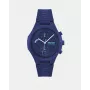 HUGO BOSS Velocity heren quartz chronograaf horloge 44mm RVS blauwe wijzerplaat