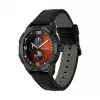HUGO MAN 1530275 45mm quartz chronograaf horloge blauwe wijzerplaat bruine leren band