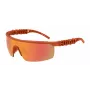 HUGO MAN HG-1284-S-L7Q oversized shield zonnebril 100% UV400