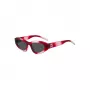 HUGO unisex zonnebril HG-1282-S-C48 rechthoekig volledig montuur 52/23/145 mm zwart/grijs UV400