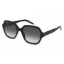 HUGO dames zonnebril HG1265S807F69 - vierkant acetaat montuur met grijs verloopglazen