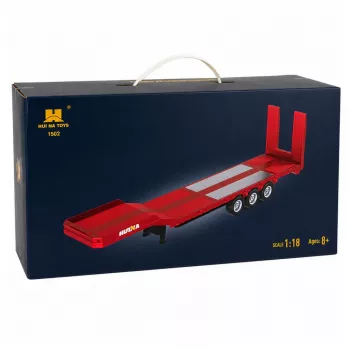Huina 1:18 dieplader oplegger voor Scania 770S RC truck - rood