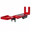 Huina 1:18 dieplader oplegger voor Scania 770S RC truck - rood