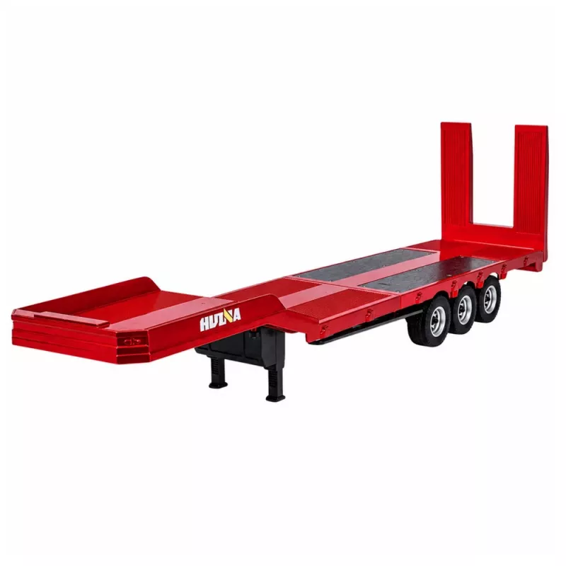 Huina 1:18 dieplader oplegger voor Scania 770S RC truck - rood