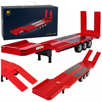 Huina 1:18 dieplader oplegger voor Scania 770S RC truck - rood