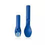 HumanGear Uno GoBites Click Lepel- en vorkenset Blauw