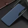 Hurtel Eco Leather View Case voor Samsung Galaxy A05s met flap - blauw